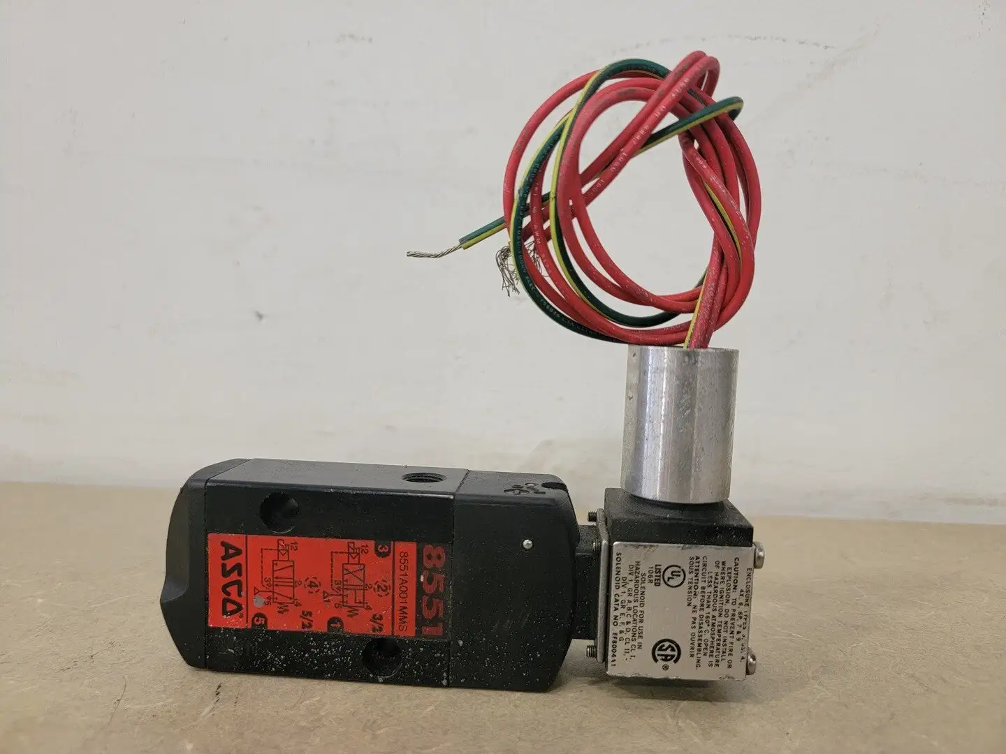 USED ASCO EF8551A001MMS