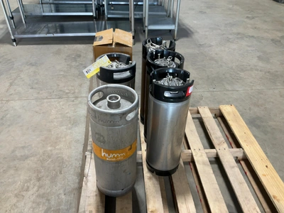 Used LOT OF (6) 5 GALLON TORPEDO KEGS Beer Equipment Michigan US | Miedema Asset Management Group #1580089