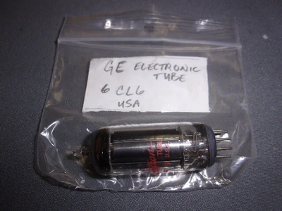 USED GE GE 6CL6  TUBE