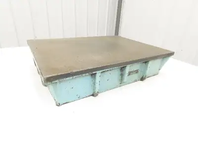 Challenge Machinery Co Cast Iron Surface Plate Machinist Inspection Table 18X24"