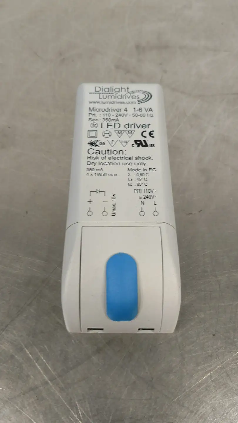 Dialight Lumidrives Led Driver Microdriver 4 1-6VA Module 5B