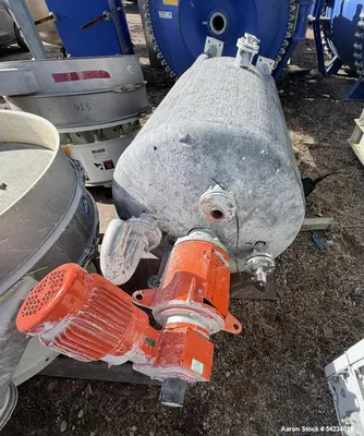 Used 250 Gallon 316 Stainless Steel Mix Tank – Proquip 100JLS10 Dual Turbine Agi