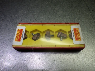Sandvik 13mm Carbide Drill Tip Inserts QTY5 870-1300-123-PM 4234 (LOC2337)