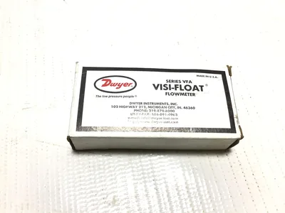 Dwyer VFA-44-SSV-VIT Visi-Float Flowmeter Series VFA 10-40 GPH Water