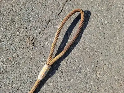 5/8" x 20 ft Lifting Wire Rope Sling