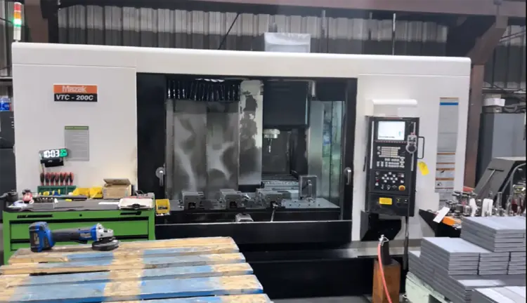 Used 2013 Mazak VTC 200-C Vertical Machining Centers Georgia US | Machine Tool Bids #1173851