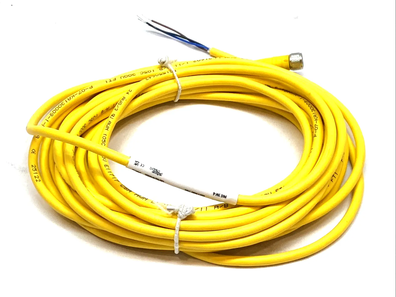 Turck PKG 3M-6 Single-Ended M8 3-Pin Picofast Female Cordset U2515-66 - New Other