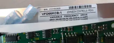 Johnson Controls VFD66KCB-1C Variable Frequency Drive Loc3C44