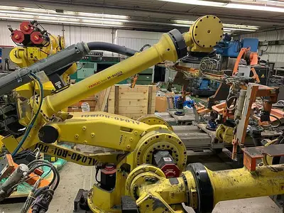 Used 2010 FANUC M900IA/260L 6 AXIS CNC ROBOT WITH R30IA CONTROLLER Robots | Harbor Machinery Inc. #1283312