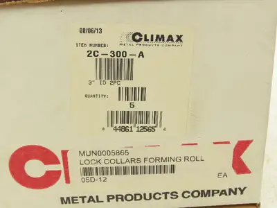 New | in-Stock CLIMAX _UNKNOWN_ Tooling & Accessories (Other) Indiana US | Arrow Industrial #1367545