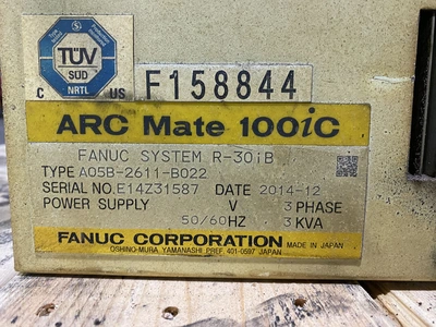 USED FANUC ArcMate 100iC/6L + R-30iB