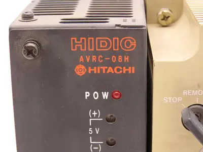 Hitachi HIDIC H-300 PLC Controller Rack w/3 Input 3 Digital & 1 Analog Output