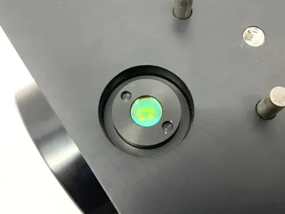 USED NOVANTA SYNRAD FH FLYER 2-WAY SCAN MARKING HEAD LASER GAUGING SYSTEM