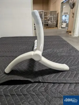 USED Ceramic Coating 20 Gallon Ceramic Coating Glass Lined Retreat Curve Agitator