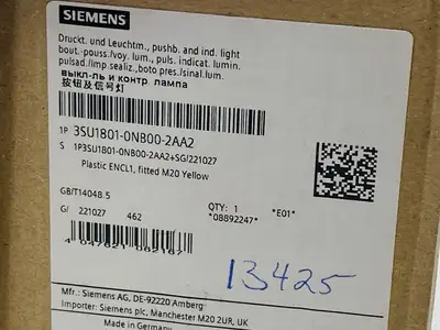 3SU1801-0NB00-2AA2 | Siemens  Heavy Duty Aluminum Enclosure With E-Stop - New Other