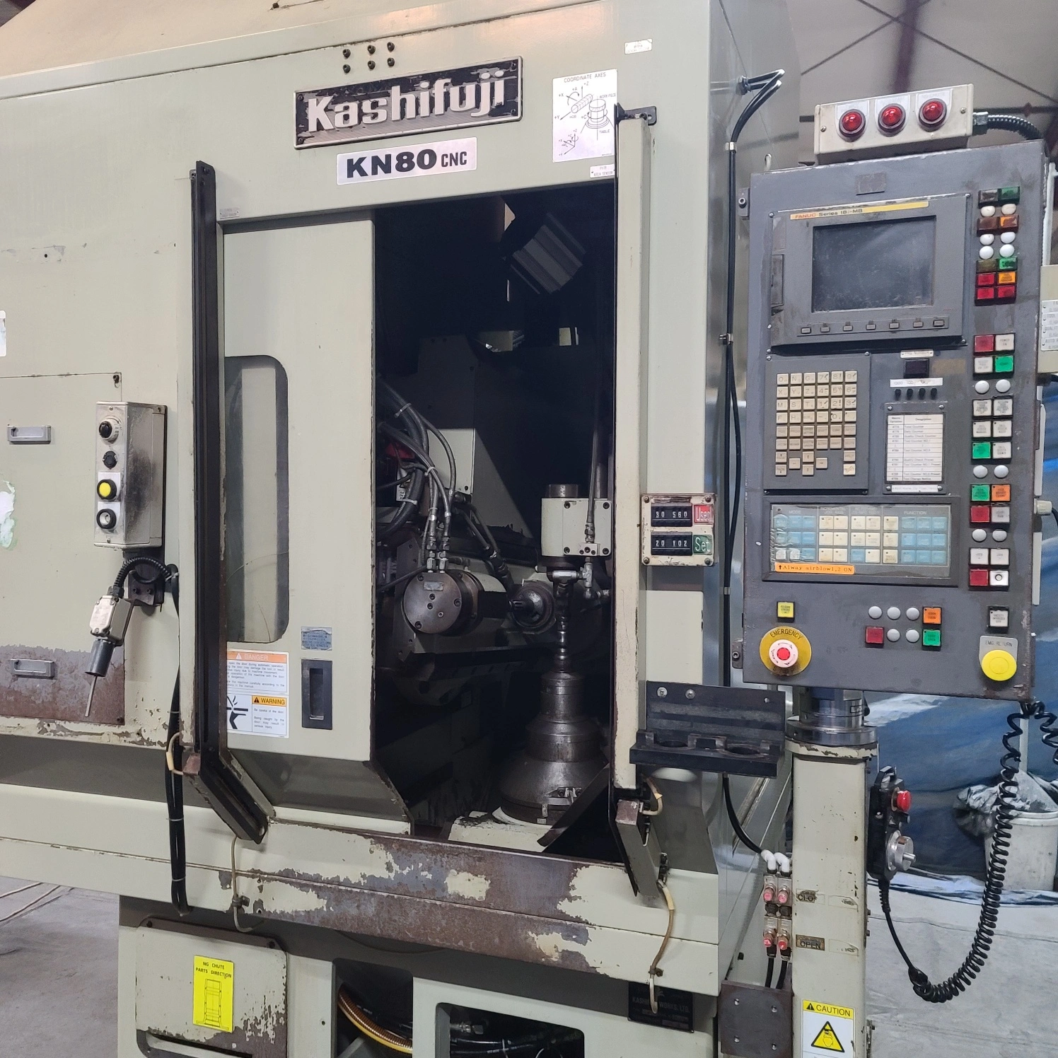 Used 2005 KASHIFUJI KN80 GEAR HOBBERS (CNC) 16633879 | Piselli