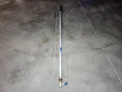 Plug Grout with 1/2" 2000WOG Stainless Steel Ball Valve