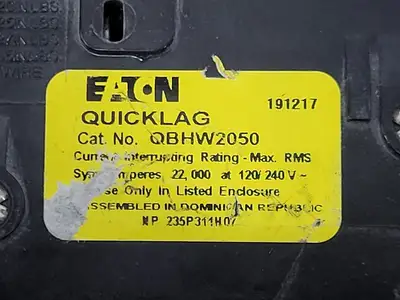 USED EATON QBHW2050