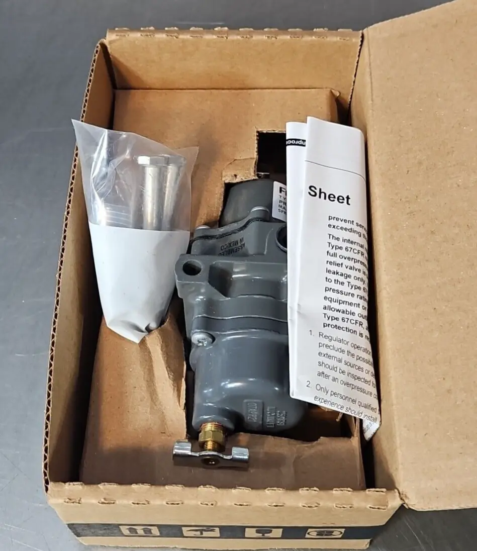 Emerson Fisher 67CFR -1663-38672 Pressure regulator 250 psi Loc6C5