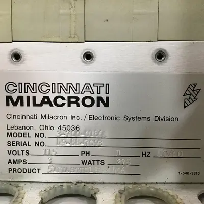 Used CINCINNATI MILACRON 3-700-0186A Panel Mounts Michigan US | Ideal Machinery #1277807