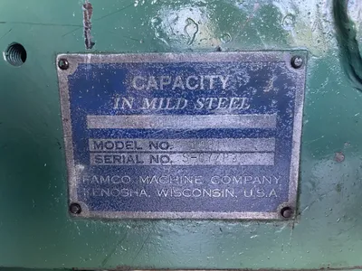 FAMCO 152 SHEARS, POWER SQUARING (Gauges) | Wheeler Machinery Sales (3)
