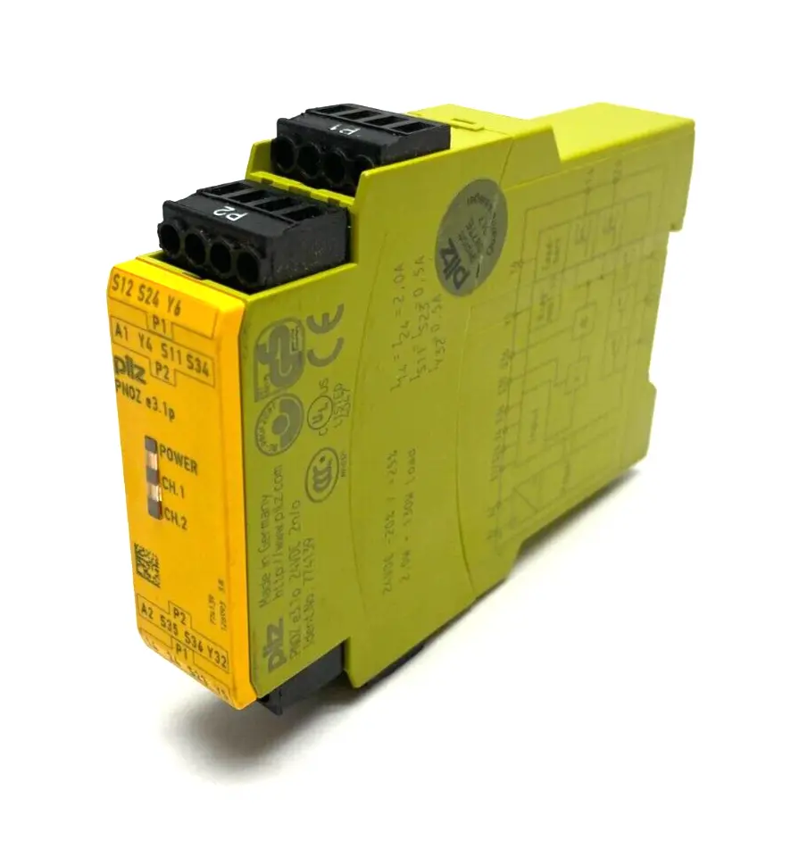 USED PILZ STANDALONE SAFETY RELAY 2-CHANNEL AUTO-START