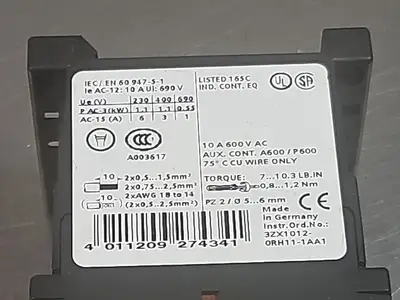 Siemens 3RH1140-1BB40 / 3RT1916-1EH00 Contactor Loc4D29