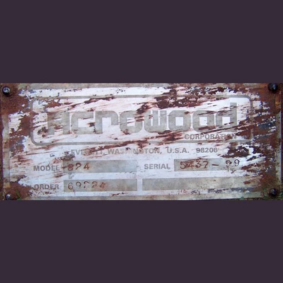 USED ACROWOOD 824
