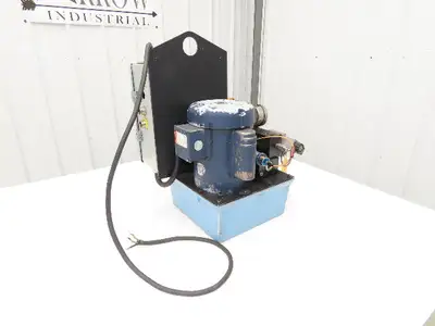 Vektek Vector Flo Hydraulic Manual Workholding Pump Power Pack 2.5gal 5000psi