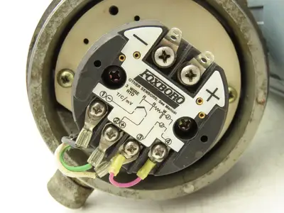 Foxboro E94-Q23L Temperature Transmitter 50-150°F 30vdc Haz Loc 3.5" Probe