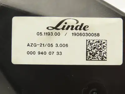 Linde 0009400733 Forklift Display Controller Module 05119300 Removed From E20C