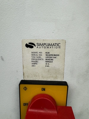 USED 2005 SIMPLIMATIC 8130 FRONT OF LINE MULTI-MAG UNLOADER