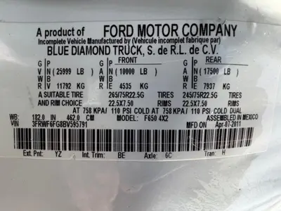 Used 2011 FORD F650 Pickup Trucks Washington US | Puget Sound Truck Sales #1540987