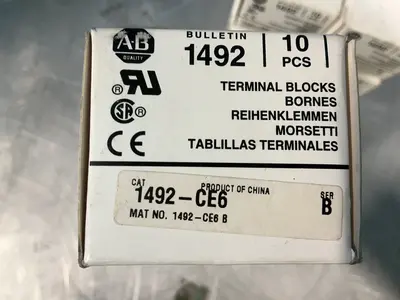 Used ALLENBRADLEY 1492CE6 Terminal Blocks Ohio US | HGR 24 #1463265