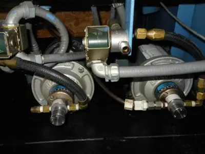 Kady Mill Dispersion System, 3 HP, 1 gallon,Stainless Steel replacement,dual 7" diameter x 8.5" deep jcktd mixing tanks