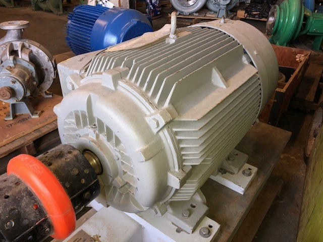 100hp 3580rpm 460v  frame 444TS Siemens NEMA Premium Efficiency Motor