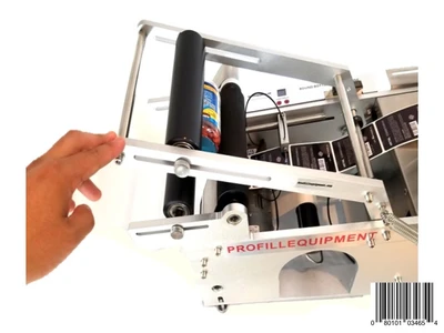 Semi automatic Round Bottle Labeling Machine #34654