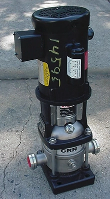 USED GRUNDFOS CENTRIFUGICAL PUMP CRN1-4