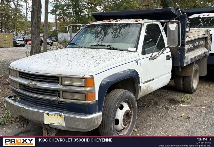 Used 1998 CHEVROLET 3500HD CHEYENNE Dump trucks New Jersey US | Proxy Equipment #1380130