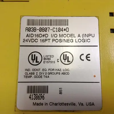 USED FANUC A03B-0807-C104/D