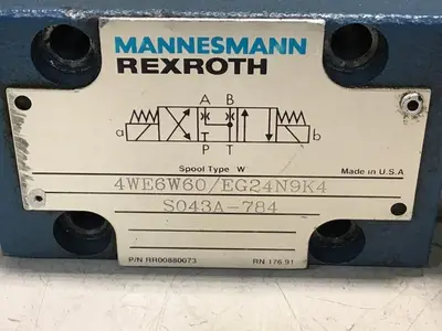 USED MANNESMANN REXROTH 4WE6W60/EG24N9K4