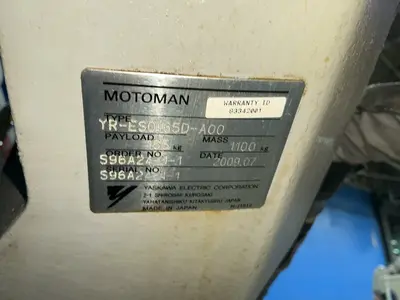 Used 2009 YASKAWA / MOTOMAN YRES0165DA00 Robots Ohio US | HGR 24 #1441603