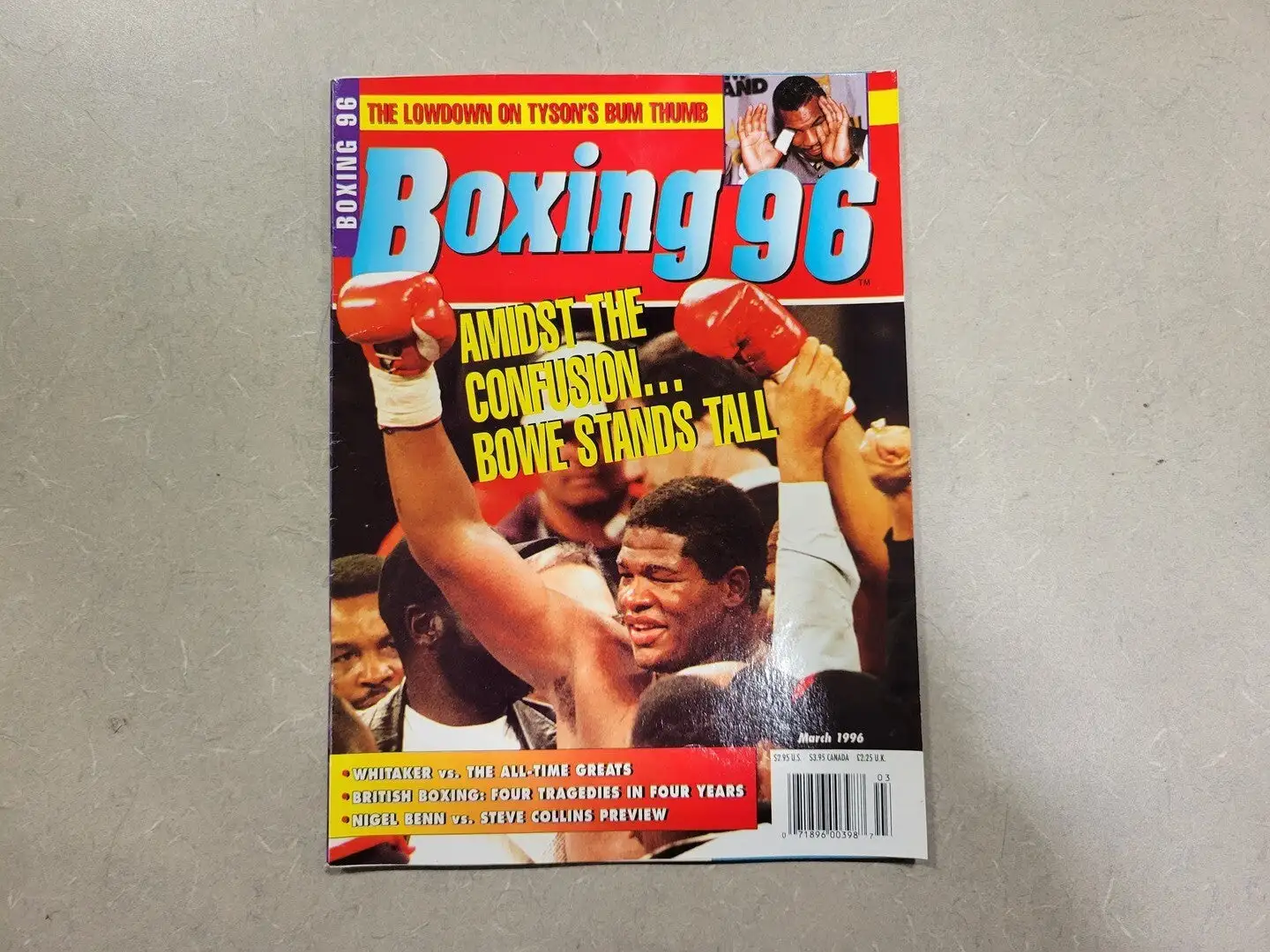 USED BOXING 96 MARCH 1996