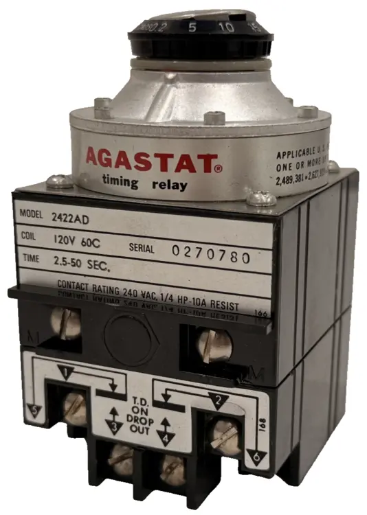 New | in-Stock AGASTAT 2422AD Timers Michigan US | SB Industrial Supply #910150