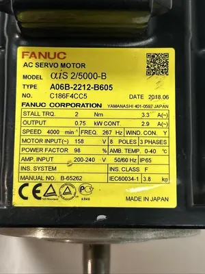 New | in-Stock FANUC A06B-2212-B605 Industrial Controls Ohio US | Surplus Asset Holdings #1519253