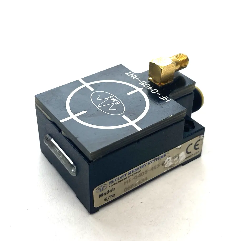 Used Escort Memory Systems HF RFID Controller w/ Face Antenna PLC Processors Michigan US | Maverick Industrial Sales #1398675