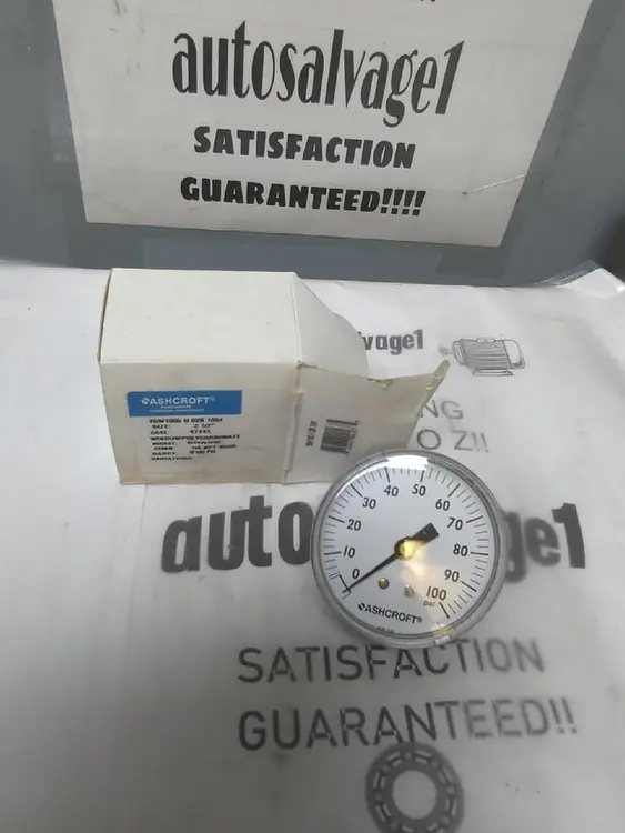 New | in-Stock ASHCROFT 25W1005 (H02B) Universal Pressure Meters Ohio US | Surplus Asset Holdings #1245575