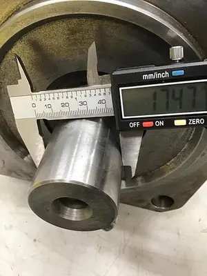 USED BRUENINGHAUS HYDRAULIK AA10VS0140DFRI/31R-PKD62K05 S0355