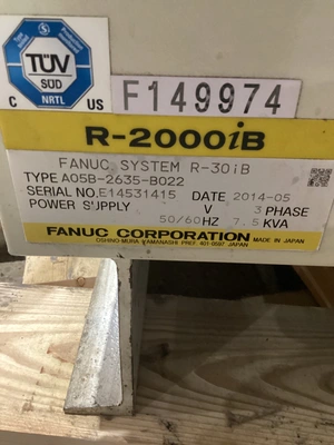USED FANUC R-2000IB/210F + R30IB