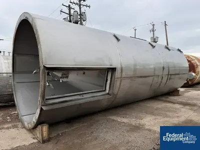 USED Quality Tank Solutions 13,500 Gal Quality Tank Solutions Steel Storage Tank, 304 S/S